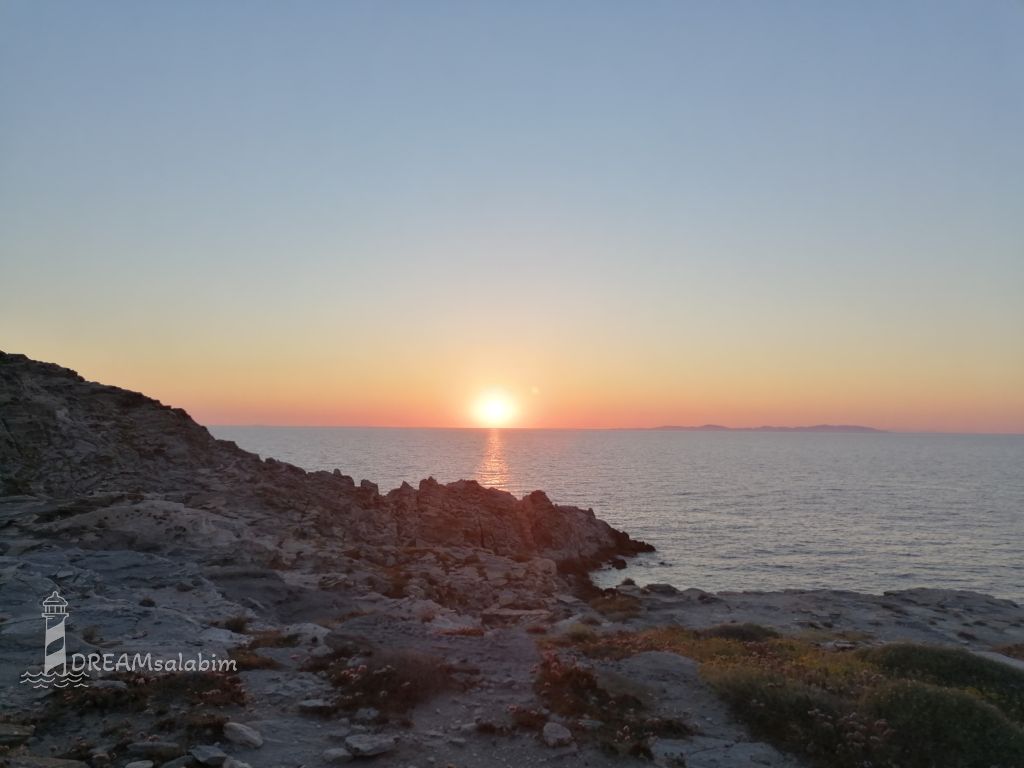 Korakas Lighthouse Paros Griechenland