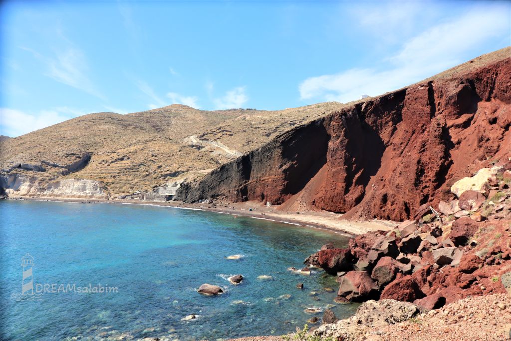 Red Beach 2 Santorini Griechenland