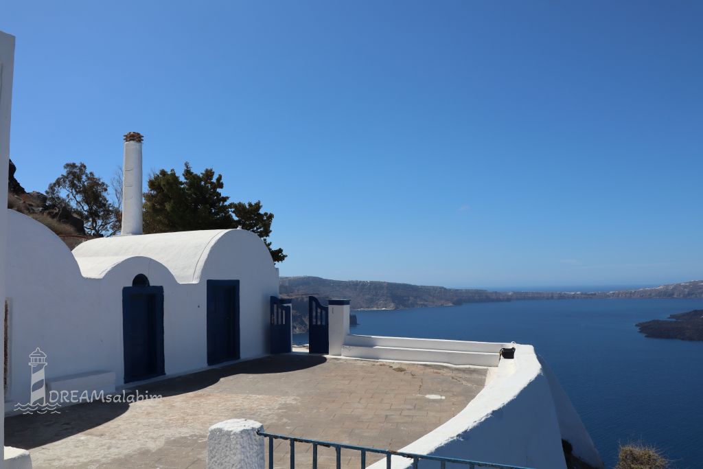 Theoskepasti Church Imerovigli Santorini Griechenland