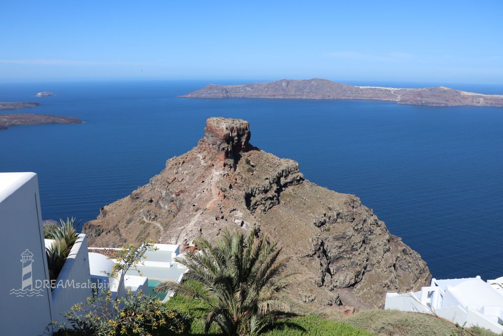 Imerovigli Skaros Rock Santorini Griechenland