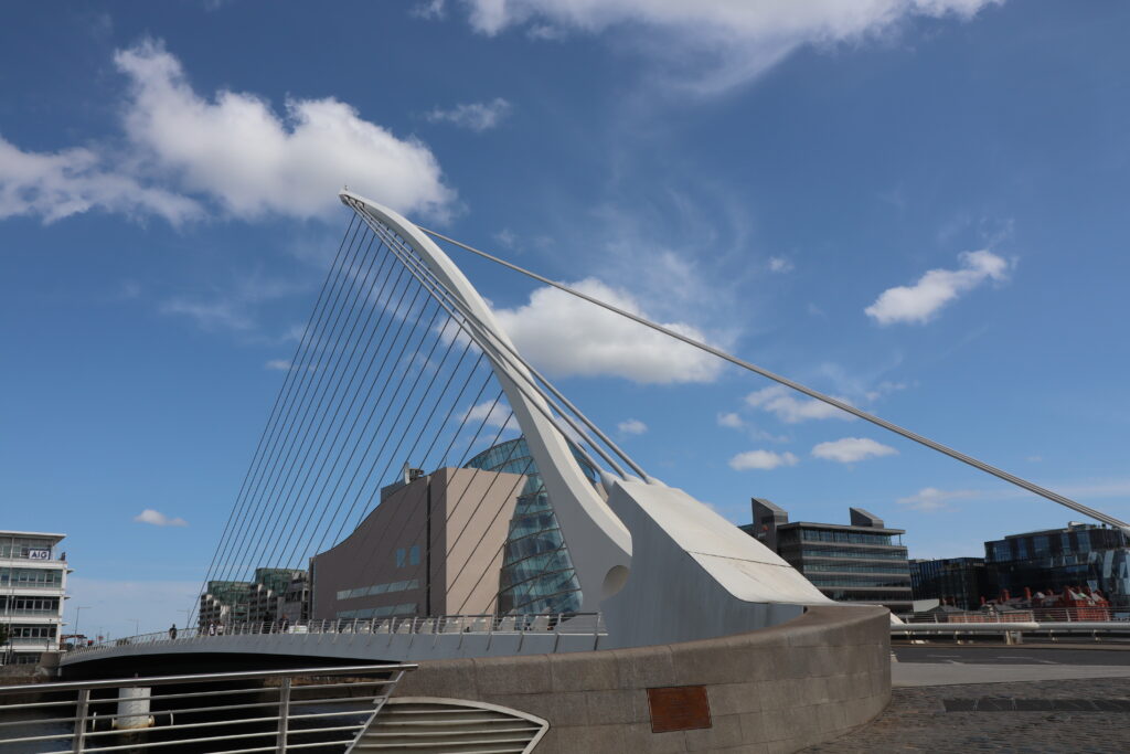 Irland Dublin Samuel Becket Bridge